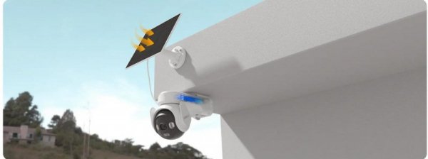 Kamera IP Imou AOV PT KIT 2.4GHz Wi-Fi i 4G 5MPx z panelem solarnym