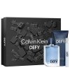 Calvin Klein Defy Zestaw - EDT 100 ml + EDT 10 ml + SG 100 ml