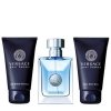 Versace pour Homme Gift Set - Eau de Toilette 50 ml + Hair & Body Shampoo 50 ml + After Shave Balm 50 ml