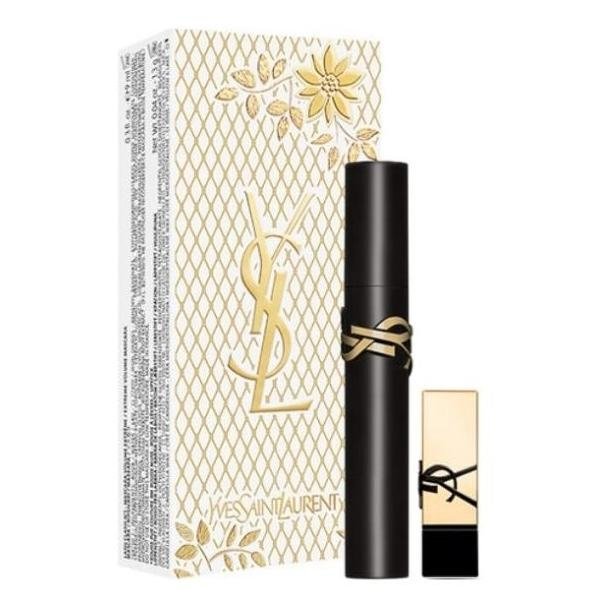 Yves Saint Laurent Set - Lash Clash Extreme Volume Mascara 9 ml + Lipstick 1.3 g