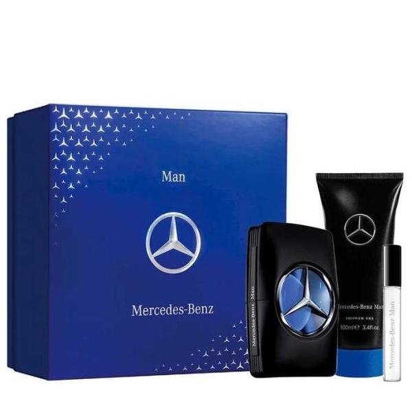 Mercedes-Benz Man Set - Eau de Toilette 100 ml + Eau de Toilette 10 ml + Shower Gel 100 ml