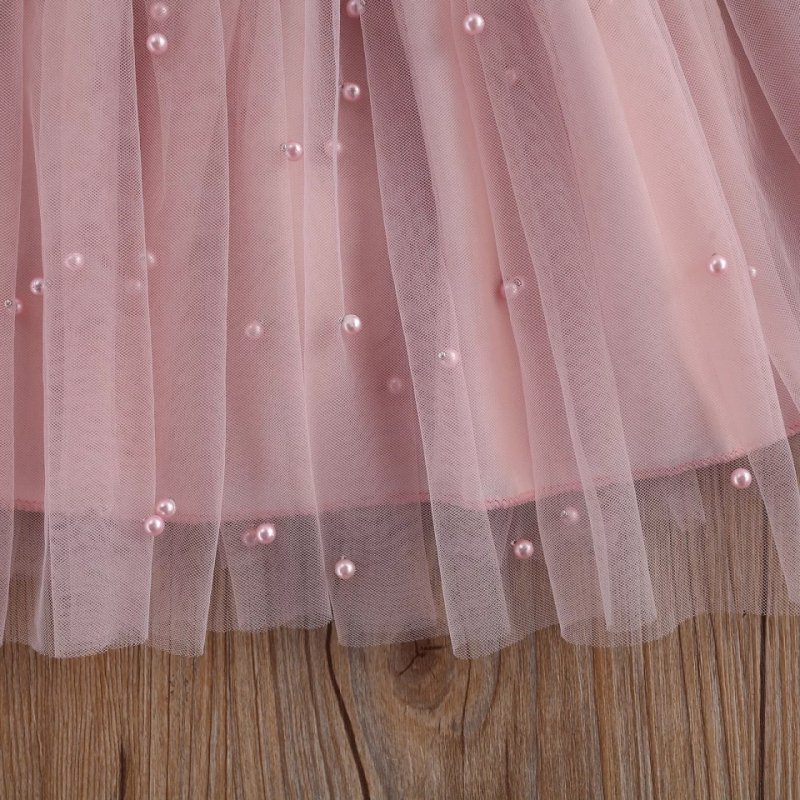 Pudrowo różowa sukieneczka Princessa