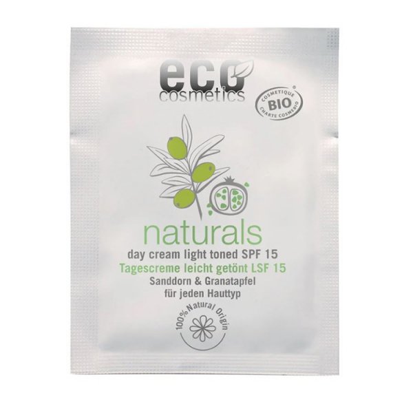 C059P PRÓBKA DAY CREAM SPF 15 Krem na dzień LEKKO TONOWANY Rokitnik, granat 2 ml