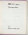 WYKA Kazimierz - Thanatos i Polska czyli o Jacku Malczewskim