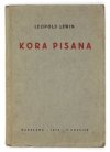 LEWIN Leopold - Kora pisana.