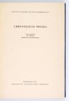 WŁODARSKI Bronisław - Chronologia polska. Praca zespołowa pod red. ...