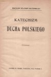 Mutermilch Wacław Bojomir - Katechizm ducha polskiego