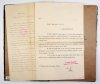 [KRAKÓW, Dom Pracowników PKO]. Dziennik budowy Domu Pracowników PKO w Krakowie u zbiegu ul. Zyblikiewicza i Librowszczyzna, z wpisami z okresu 10 V-3 IX 1924.