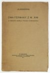 GRZEGORZEWSKI Jan - Dwa fermany z w. XVIII. Z dziejów handlu polsko-tureckiego