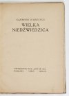 WIERZYŃSKI Kazimierz - Wielka Niedźwiedzica.