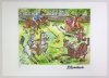 TYTUS, Romek i A'Tomek. Gra w polo - inkografia. Rys. Henryk Jerzy Chmielewski (Papcio Chmiel)