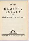 BALZAC [Honoré de] - Komedja ludzka. Przeł. i wstępem opatrzył Tadeusz Żeleński (Boy). Wyd. nowe. [13 tomów].