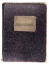 [NAUKA rysunku postaci ludzkiej]. Notatnik-szkicownik Alfonsa Michałowskiego z wczesnych lat 30. XX w. z odręcznie spisanym po niemiecku kursem portretowania.