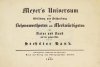 MEYER'S Universum oder Abbildung und Beschreibung des Sehenswerthesten und Merkwürdigsten der Natur und Kunst auf der ganzen Erde. 6 Band.