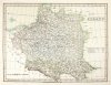 [POLSKA]. Poland. Miedzioryt kolorowany form. 26,3x34,8 na ark. 31,7x39,6 cm.