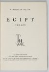 WĘŻYK Władysław - Egipt. Obrazy