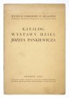 Muzeum Narodowe w Krakowie. Katalog wystawy dzieł Józefa Pankiewicza.