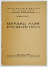 SEWERYN Tadeusz - Restauracja okazów etnograficznych.