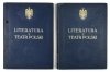 GÓRSKI Konrad, LORENTOWICZ Jan - Historja literatury polskiej. (Od czasów najdawniejszych aż do chwili obecnej) [...]. Dzieje teatru w Polsce [...].