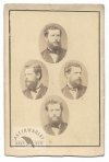 [KLAPKA György - fotografia portretowa - ujęcie w formacie card de visite].