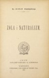 PIOTROWSKI Gustaw - Zola i naturalizm.
