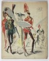 Topolski Feliks - Britain in Peace and War. Drawn by ... With an introduction by J. Laver. 