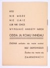 REINFUSS Roman, ZBIEROWSKI Witold - Zbiór ankiet w sprawie rzemieślników wiejskich wykonujących stroje ludowe. Oprac. ...