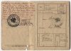 KSIĄŻECZKA wojskowa. Książeczka wystawiona Szczepanowi Kulczakowi 6 V 1923.
