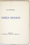 Kasprowicz Jan - Księga ubogich