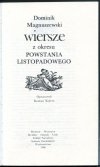 Magnuszewski Dominik - Wiersze z okresu powstania listopadowego. Opracował Roman Kaleta
