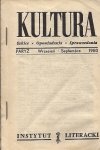 Kultura. Szkice, opowiadania, sprawozdania. [Nr 9 (396): IX 1980.