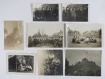 [FOTOGRAFIE]. Zbiór 8 zdjęć o tematyce harcerskiej z l. 20. i 30. XX w.