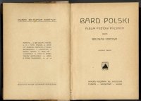 Koreywo B. Bard polski. Album poetów polskich. Zebrał ... Wyd. II 