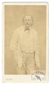 [POWSTANIE styczniowe - Aleksander Hercen - fotografia portretowa - ujęcie w formacie cdv].