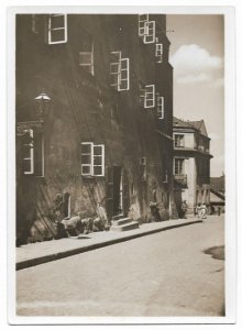 [WARSZAWA - Stare Miasto, fragment - fotografia widokowa, sytuacyjna].