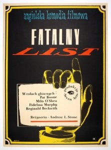 RAPNICKI Janusz - Fatalny list. [1966].