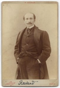 [ROSTAND Edmond - fotografia portretowa].