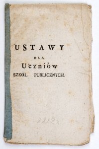 USTAWY dla uczniów szkół publicznych.