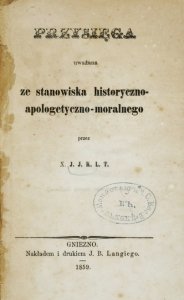 [KLOCEK] Przysięga uważana ze stanowiska historyczno-apologetyczno-moralnego. Przez X. J.J.K.L.T. [krypt.].