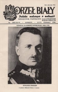 Orzeł Biały. Polska walcząca o wolność. Miesięcznik poświęcony zagadnieniom współczesnym. Nr 1403/XLVI: II 1986. 