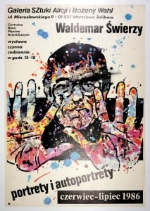 ŚWIERZY Waldemar - Waldemar Świerzy. Portrety i autoportrety. 1986