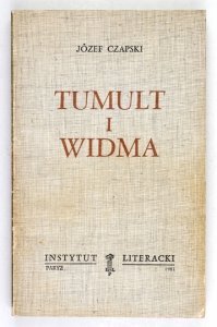 CZAPSKI Józef - Tumult i widma.