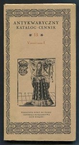 Antykwaryczny katalog-cennik. [Nr] 13: Varsoviana I.