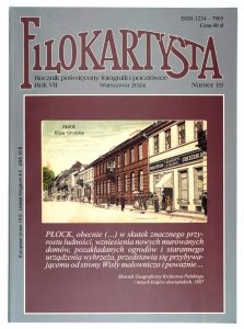 [POCZTÓWKI]. Filokartysta. Rocznik poświęcony fotografii i pocztówce. R. VII:2024, nr 19.