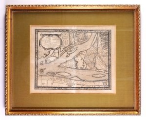 [GDAŃSK]. Geometrica Delineatio Munitionis Dantziger Hoeft [...]. Miedzioryt 24,5x31,3 cm