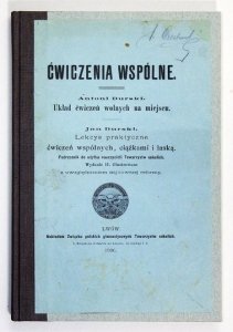 [Towarzystwo Gimnastyczne Sokół]. Ćwiczenia wspólne.