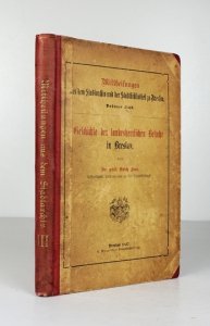 FINK Erich - Geschichte der landesherrlichen Besuche in Breslau.