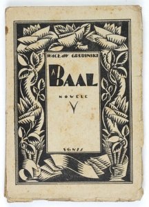 GRUBIŃSKI Wacław - Baal. 1922