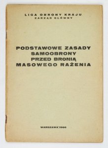 PODSTAWOWE zasady samoobrony przed bronią masowego rażenia