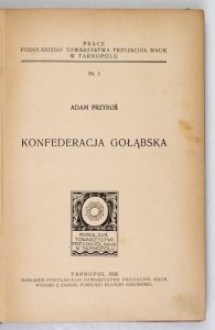PRZYBOŚ Adam - Konfederacja gołąbska
